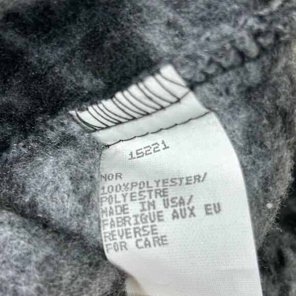 Vintage WOOLRICH Mens L 1/2 Zip Fleece Jacket Pullover Outdoor Wear USA MADE - Picture 7 of 8